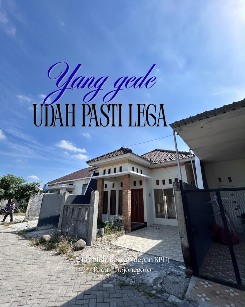 Rumah dijual di GPI, Bojonegoro